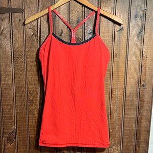 T-Back Red Women's Tank Top